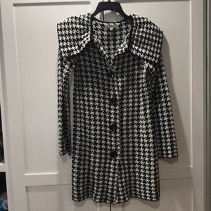 Houndstooth sweater